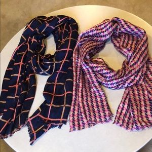 Set of Two J. Crew Scarves/Wraps